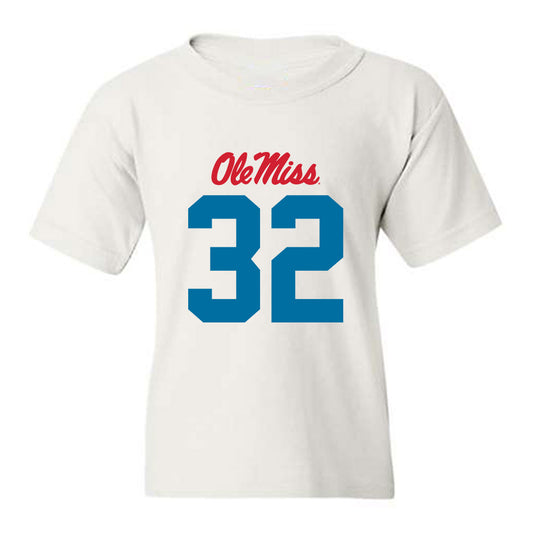 Ole Miss - NCAA Football : Victor Lincoln JR - Youth T-Shirt-0