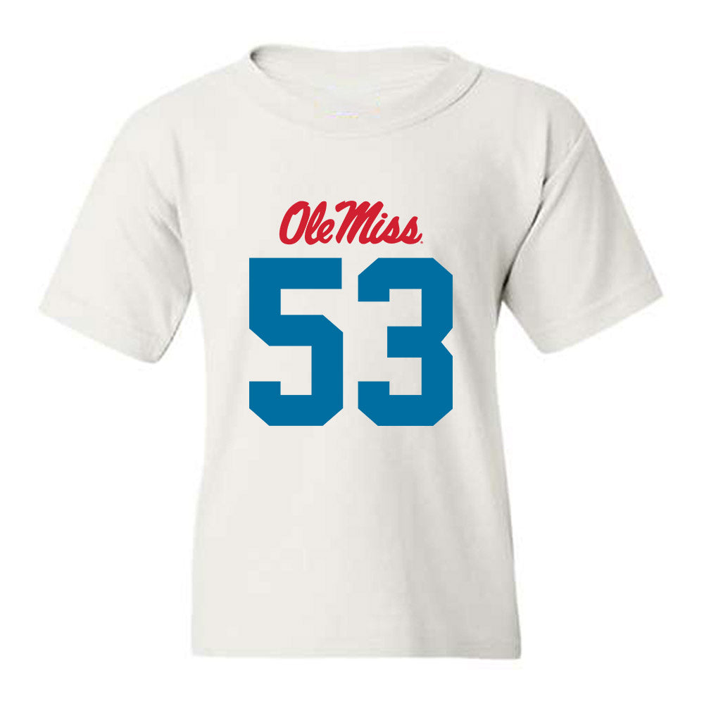 Ole Miss - NCAA Football : Trey Nightingale - Youth T-Shirt-0