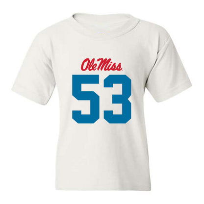 Ole Miss - NCAA Football : Trey Nightingale - Youth T-Shirt-0