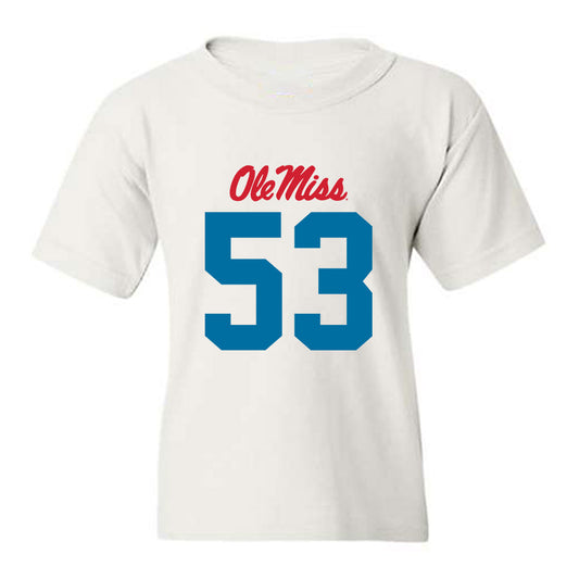 Ole Miss - NCAA Football : Trey Nightingale - Youth T-Shirt-0