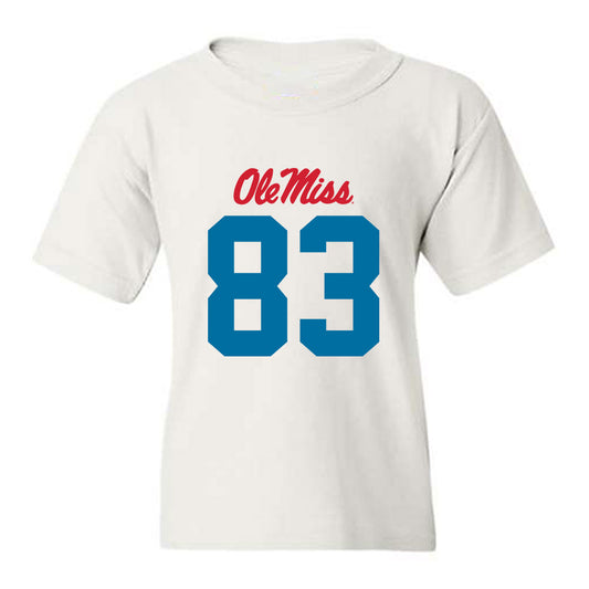 Ole Miss - NCAA Football : Levi Blount - Youth T-Shirt-0