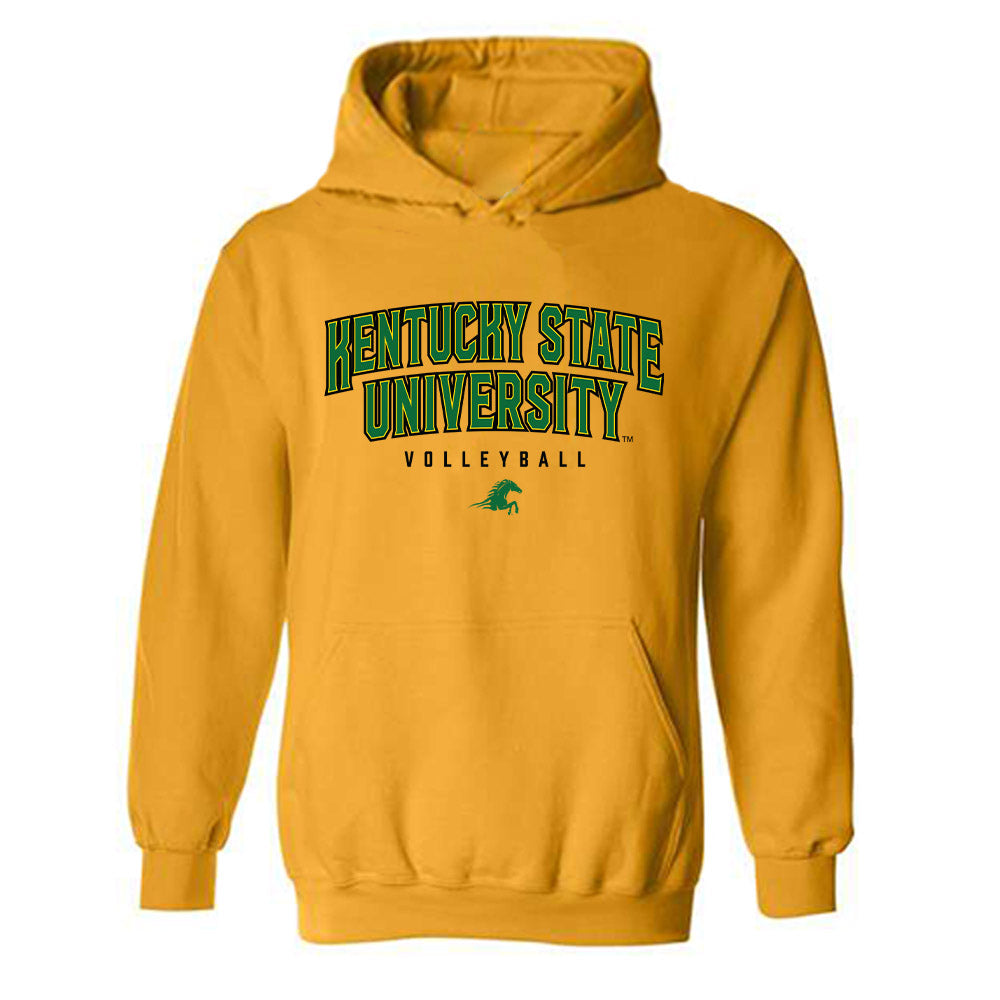 KYSU - NCAA Women's Volleyball : Jada Knight - Classic Shersey Hooded Sweatshirt-0