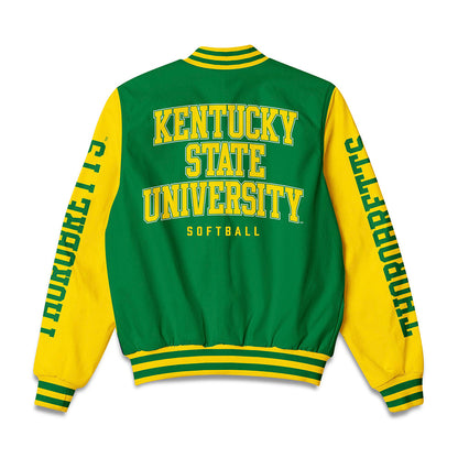 KYSU - NCAA Softball : Jorden Bowman - Bomber Jacket-1