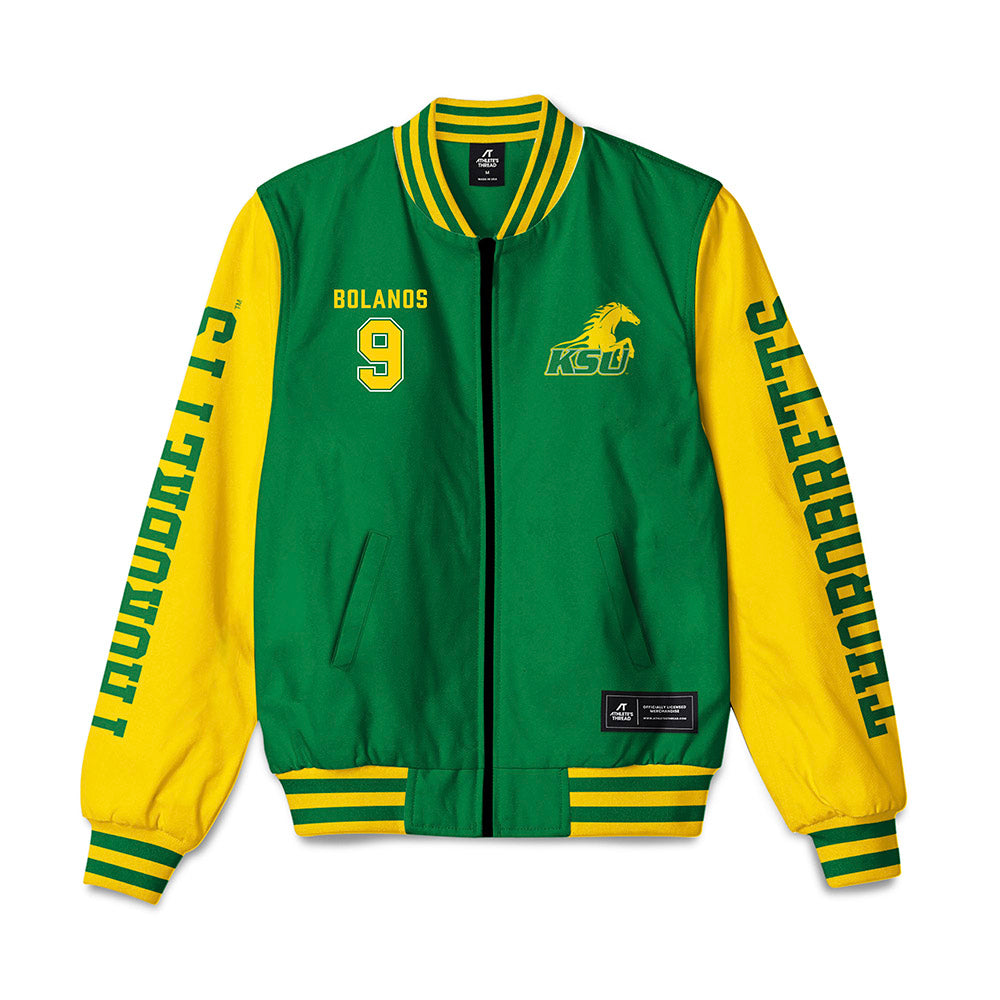 KYSU - NCAA Football : Mathew Bolanos - Bomber Jacket-0