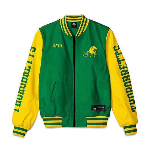 KYSU - NCAA Women's Track & Field : Valencia Davis - Bomber Jacket-0