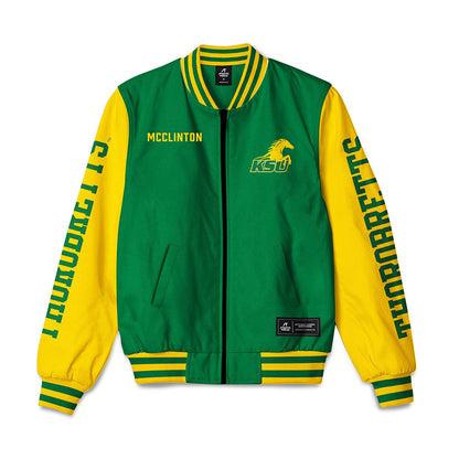  - NCAA Women's Track & Field : Aleashea McClinton - Bomber Jacket-0