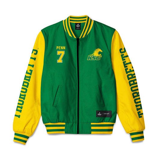 KYSU - NCAA Men's Volleyball : Christian Penn - Bomber Jacket-0