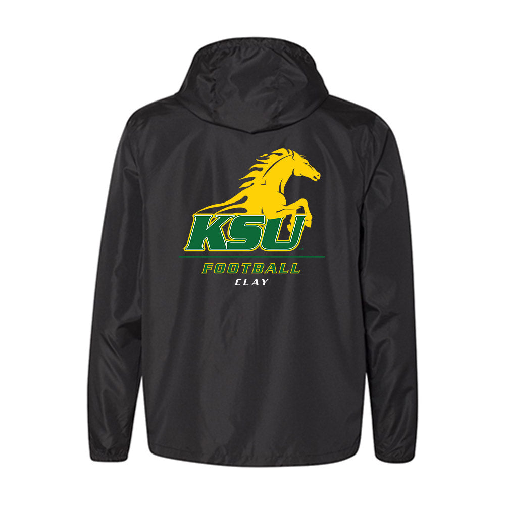 KYSU - NCAA Football : Isaiah Clay - Windbreaker-1
