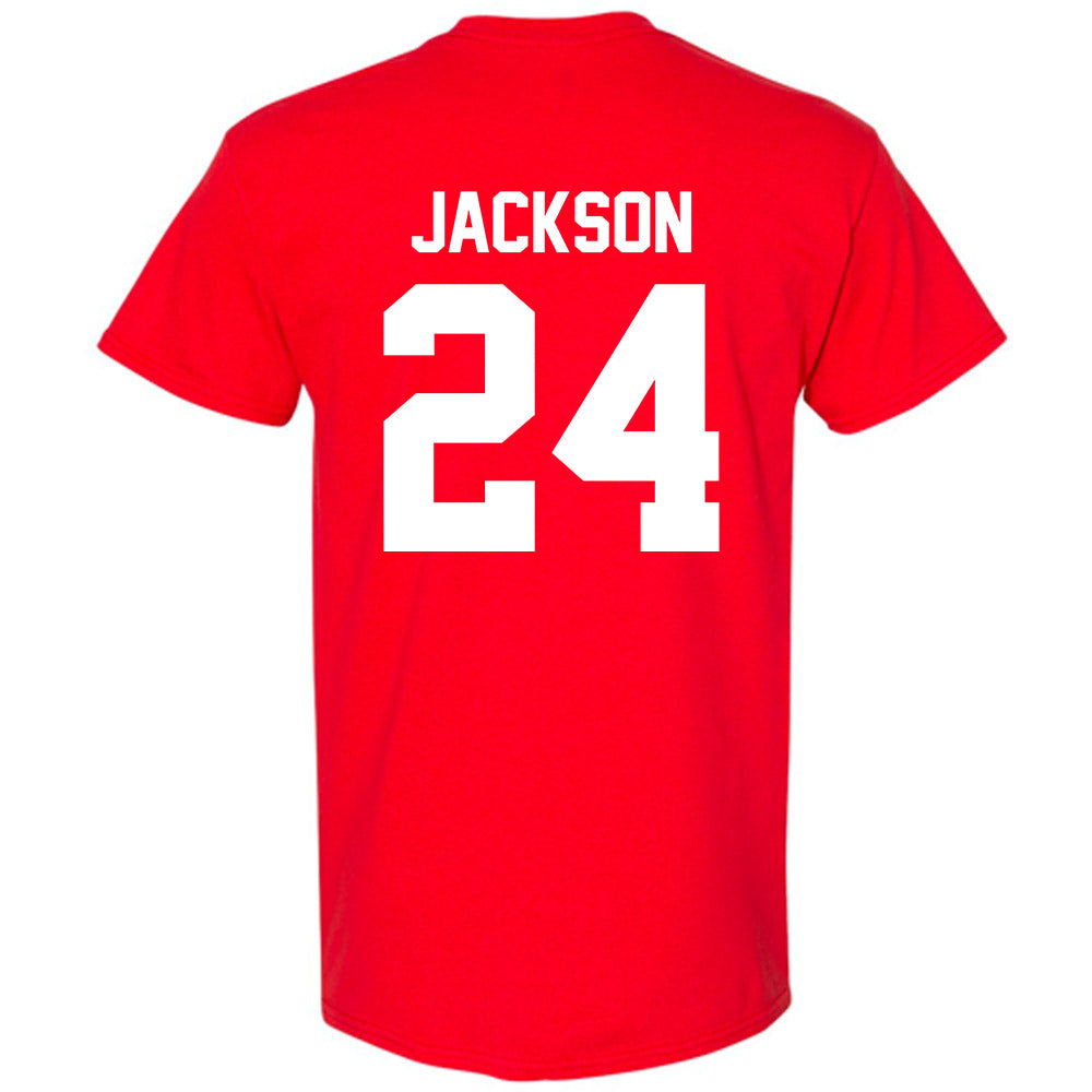 Ohio State - NCAA Football : Jakobi Jackson - Classic Shersey T-Shirt-1