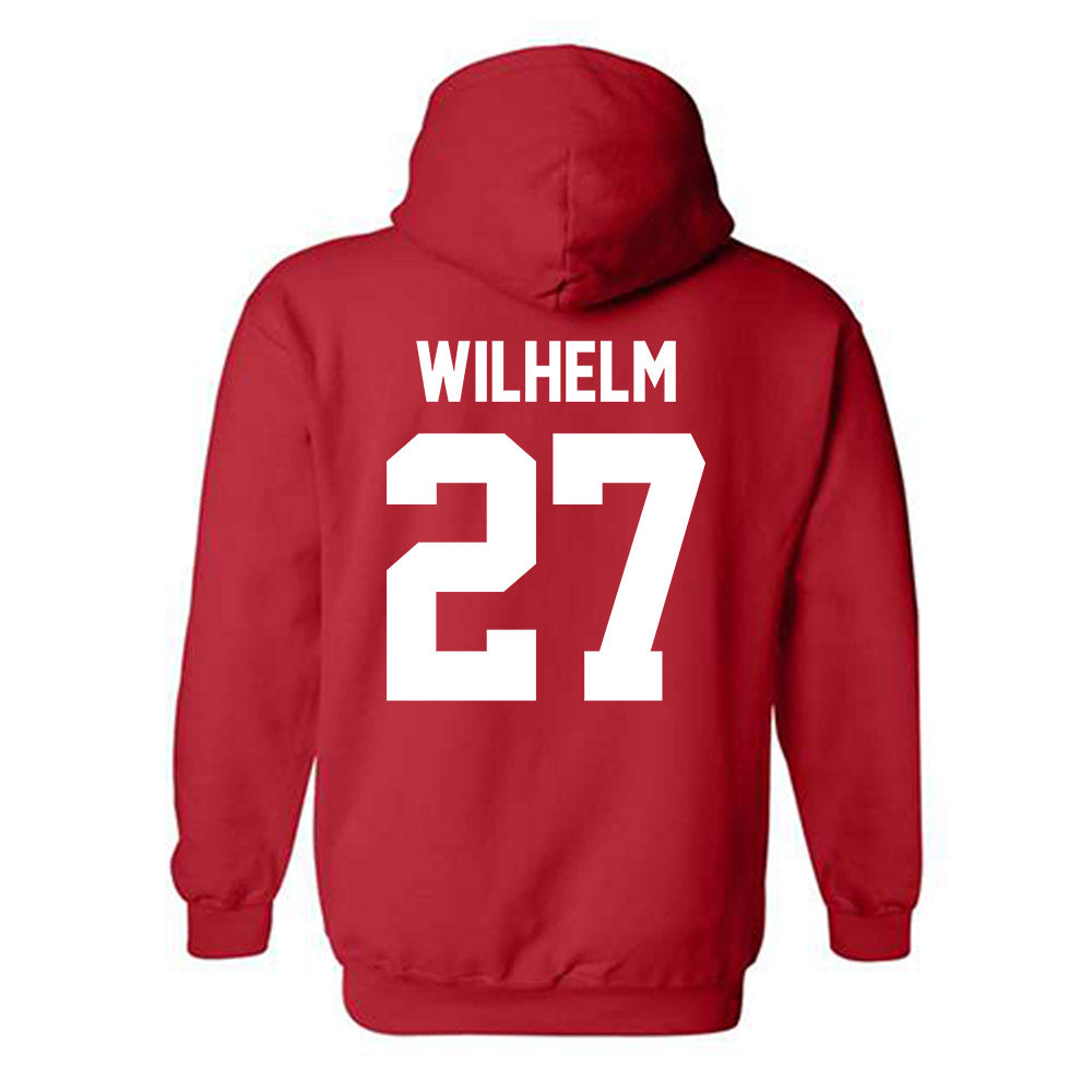 Ohio State - NCAA Softball : Abigail Wilhelm - Classic Shersey Hooded Sweatshirt-1