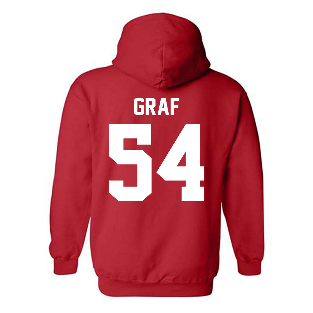 Ohio State - NCAA Baseball : Owen Graf - Classic Shersey Hooded Sweatshirt-1