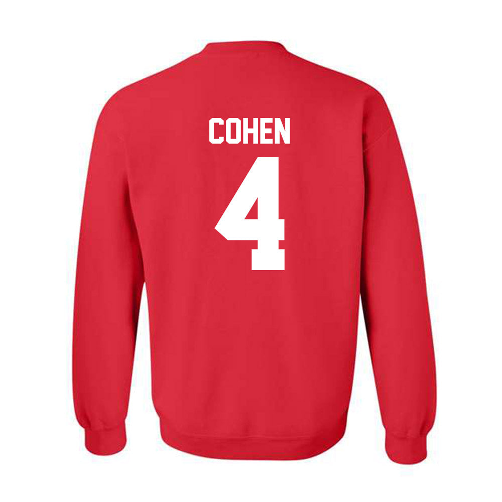 Ohio State - NCAA Men's Lacrosse : Jake Cohen - Classic Shersey Crewneck Sweatshirt-1