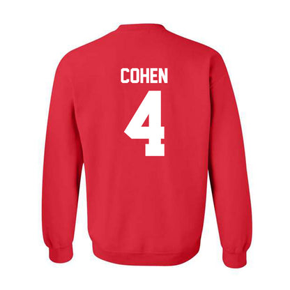 Ohio State - NCAA Men's Lacrosse : Jake Cohen - Classic Shersey Crewneck Sweatshirt-1