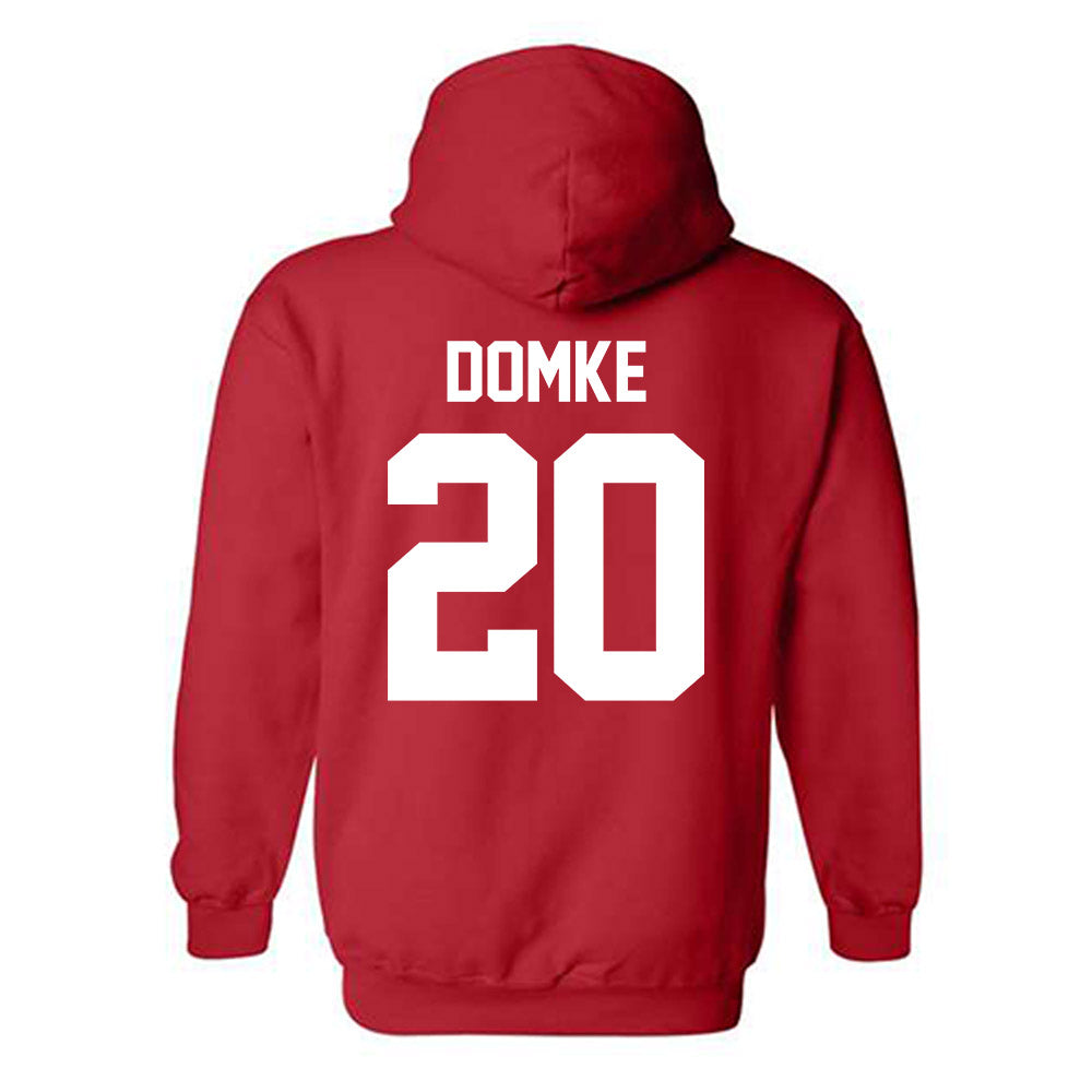 Ohio State - NCAA Baseball : Chris Domke - Classic Shersey Hooded Sweatshirt-1