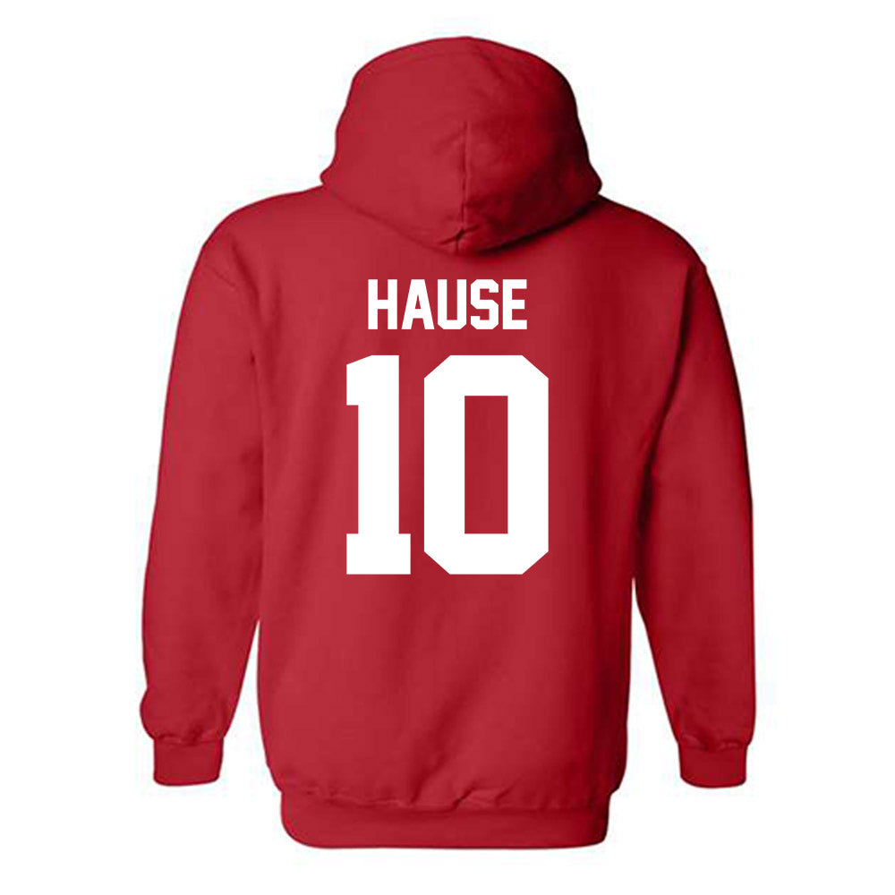 Ohio State - NCAA Women's Ice Hockey : Ellah Hause - Classic Shersey Hooded Sweatshirt-1