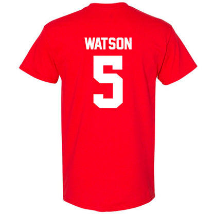 Ohio State - NCAA Women's Basketball : Ava Watson - Classic Shersey T-Shirt-1