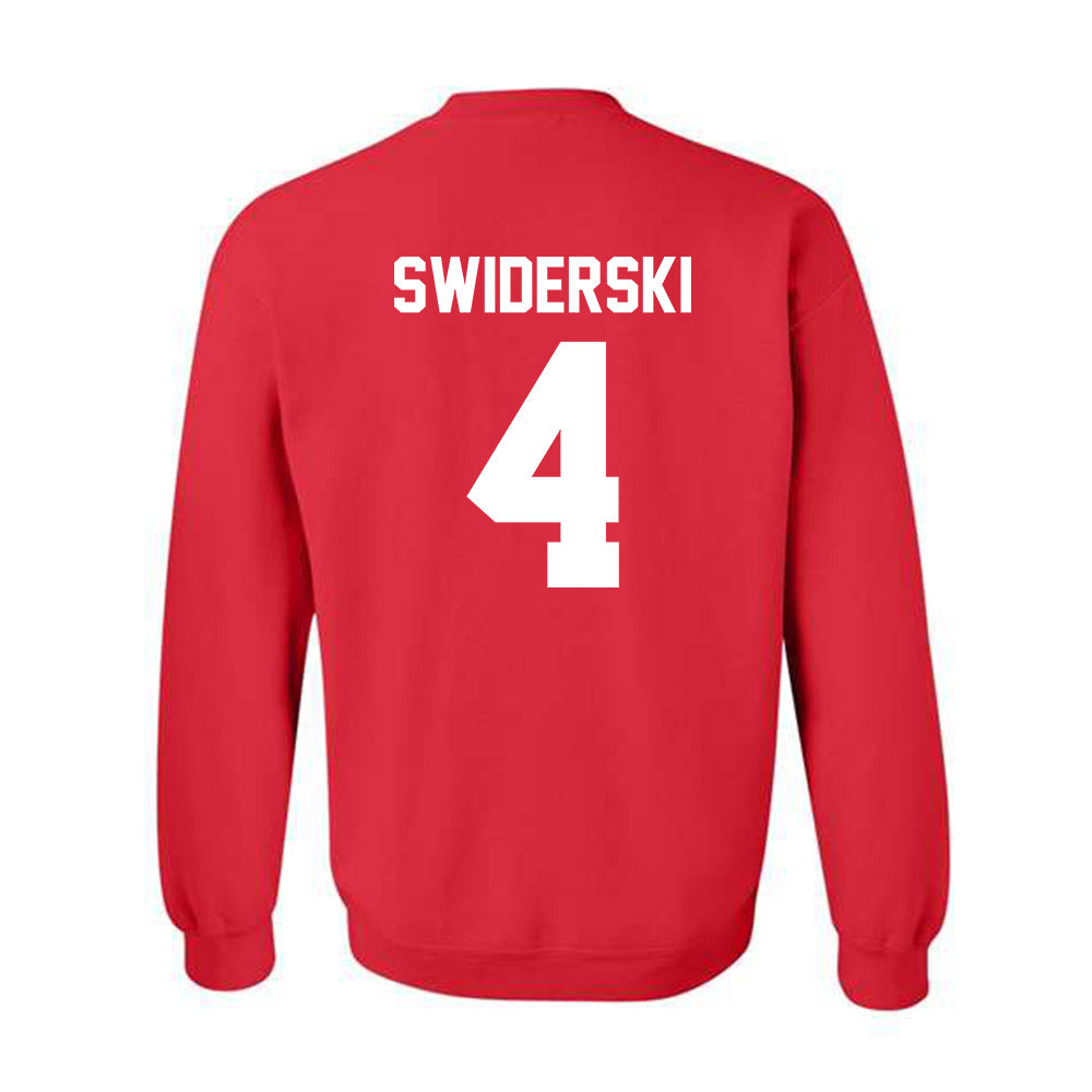 Ohio State - NCAA Women's Ice Hockey : Sara Swiderski - Classic Shersey Crewneck Sweatshirt-1