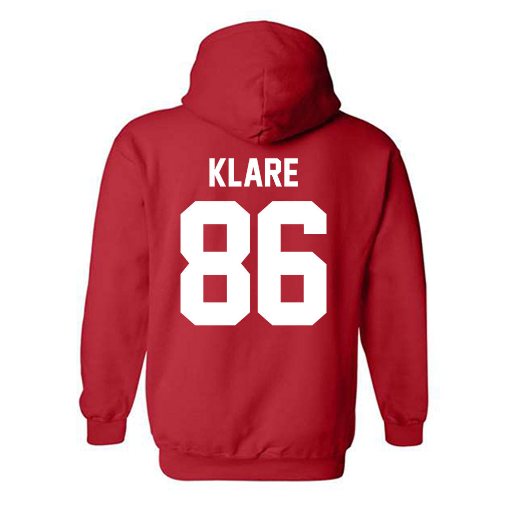 Ohio State - NCAA Football : Max Klare - Classic Shersey Hooded Sweatshirt-1