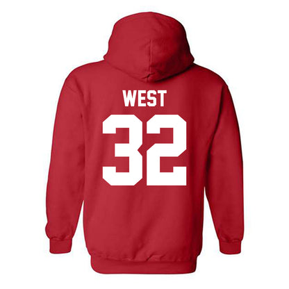 Ohio State - NCAA Football : Isaiah West - Classic Shersey Hooded Sweatshirt-1