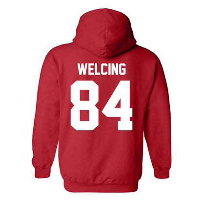 Ohio State - NCAA Football : Hunter Welcing - Classic Shersey Hooded Sweatshirt-1