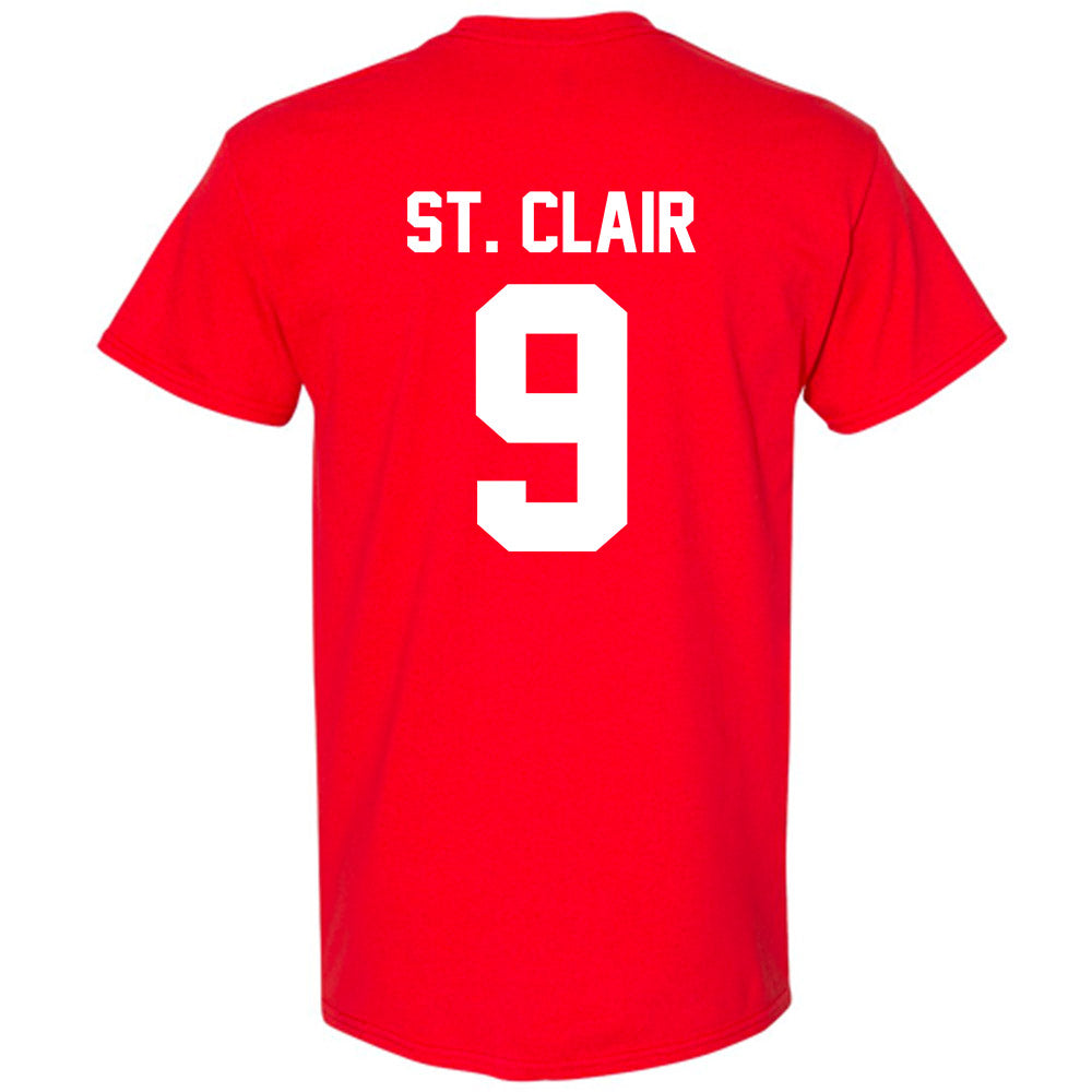 Ohio State - NCAA Football : Tavien St. Clair - Classic Shersey T-Shirt-1