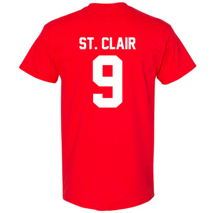 Ohio State - NCAA Football : Tavien St. Clair - Classic Shersey T-Shirt-1