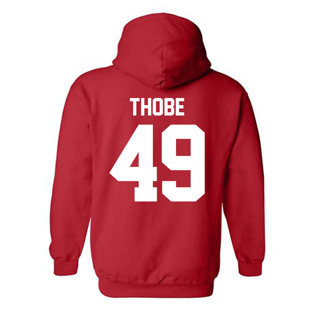 Ohio State - NCAA Football : Gavin Thobe - Classic Shersey Hooded Sweatshirt-1
