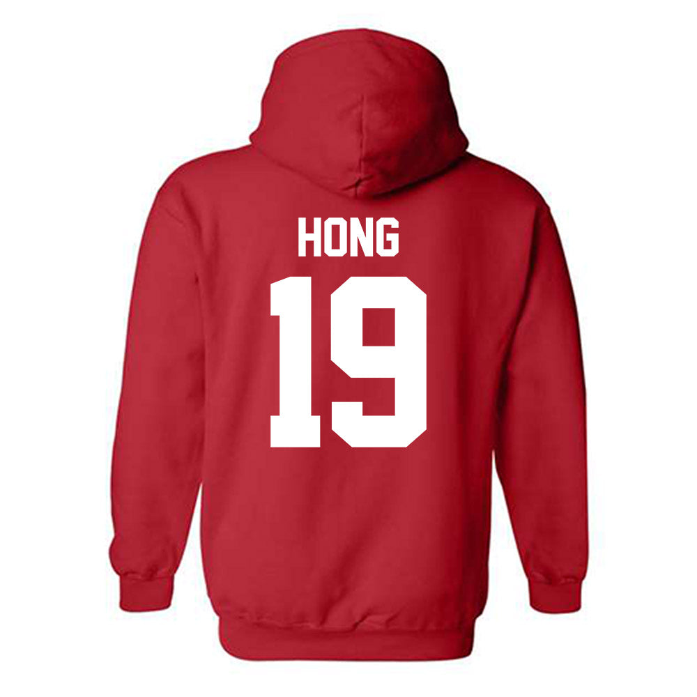Ohio State - NCAA Men's Ice Hockey : James Hong - Classic Shersey Hooded Sweatshirt-1