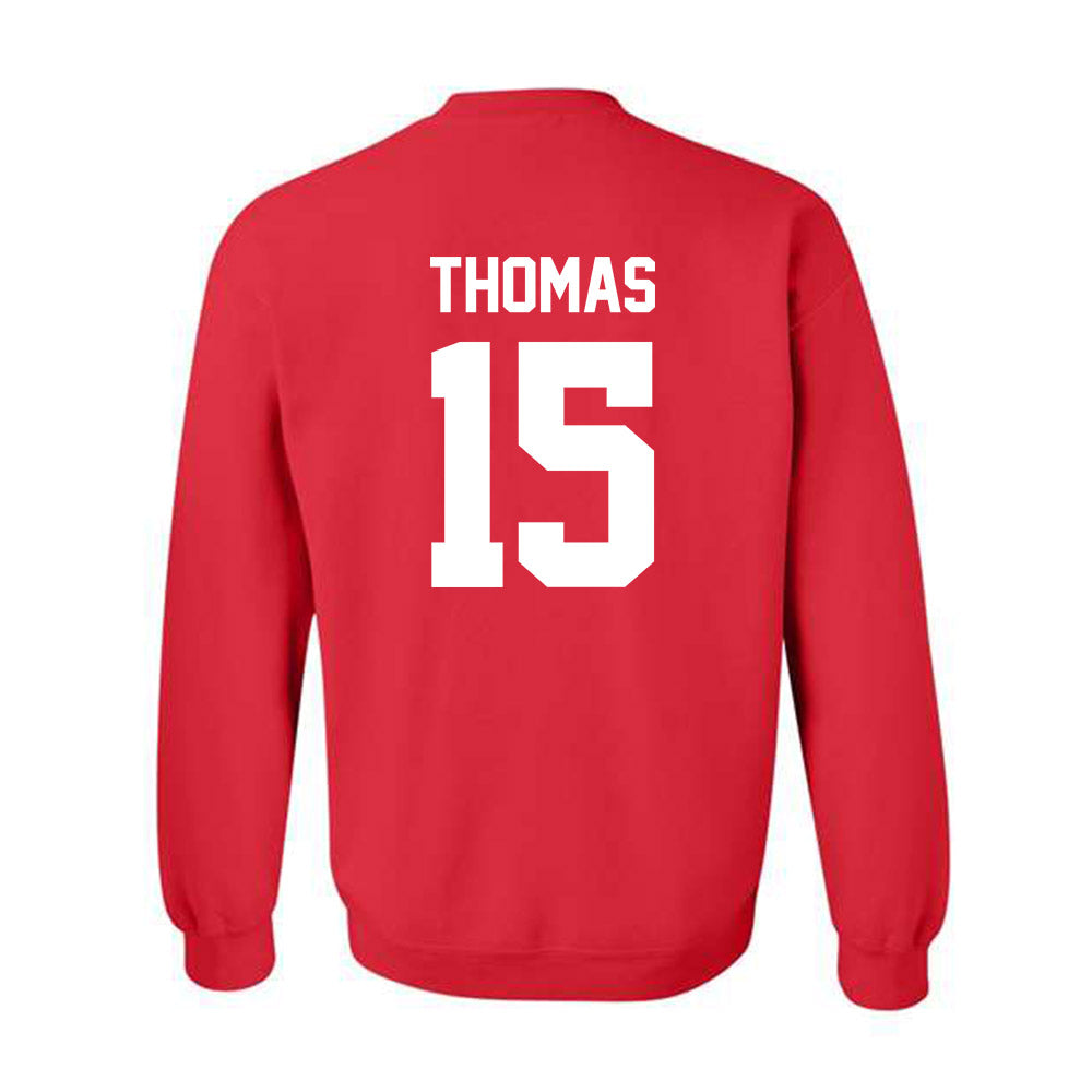 Ohio State - NCAA Football : Jordan Thomas - Classic Shersey Crewneck Sweatshirt-1