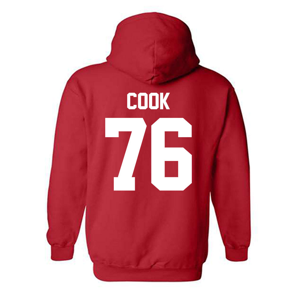 Ohio State - NCAA Football : Jake Cook - Classic Shersey Hooded Sweatshirt-1