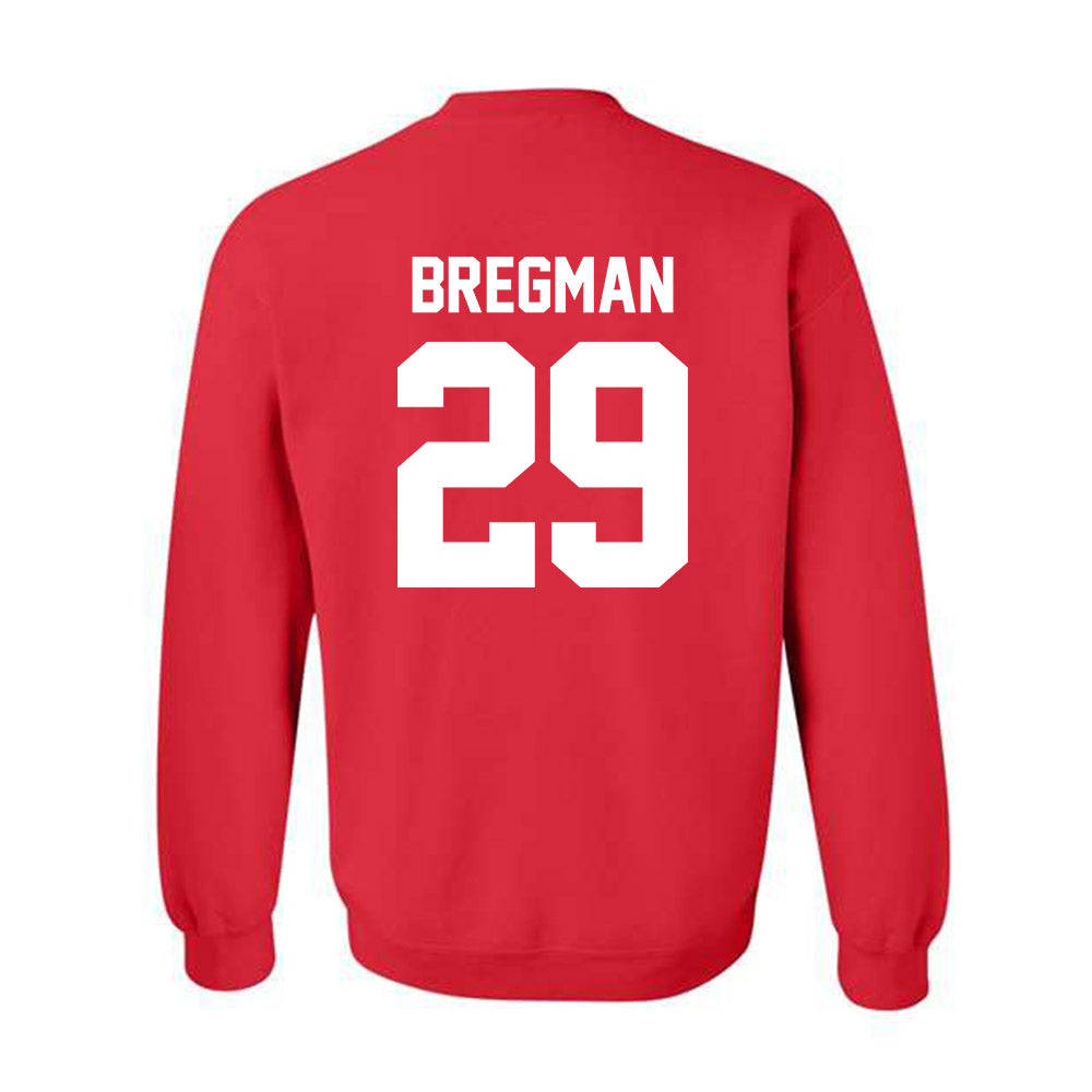 Ohio State - NCAA Men's Lacrosse : Mason Bregman - Classic Shersey Crewneck Sweatshirt-1