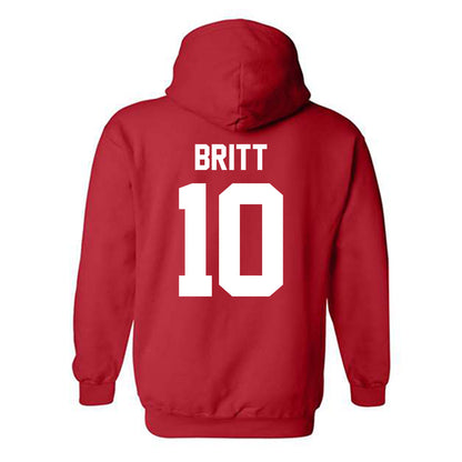 Ohio State - NCAA Women's Soccer : Elle Britt - Classic Shersey Hooded Sweatshirt-1