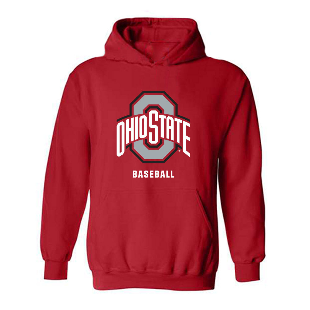 Ohio State - NCAA Baseball : Henry Kaczmar - Classic Shersey Hooded Sweatshirt-0