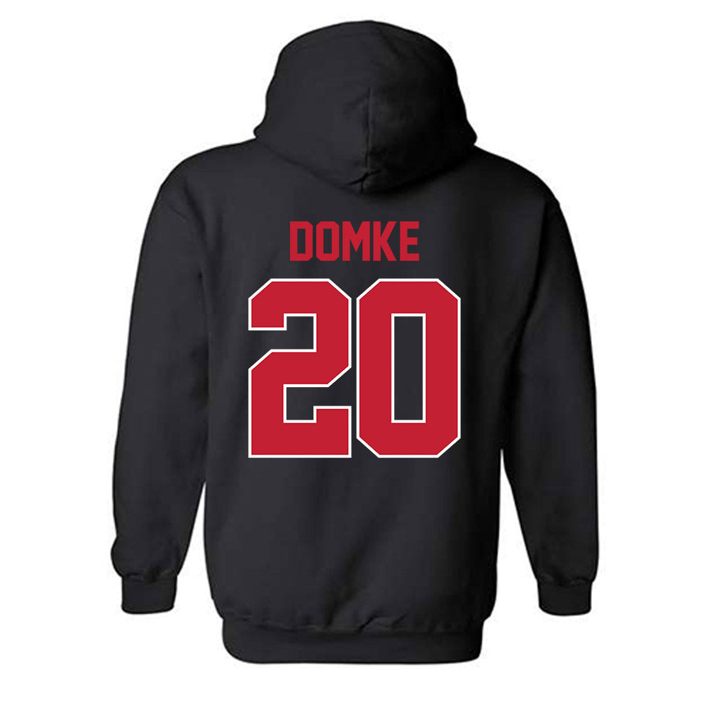 Ohio State - NCAA Baseball : Chris Domke - Classic Shersey Hooded Sweatshirt-1