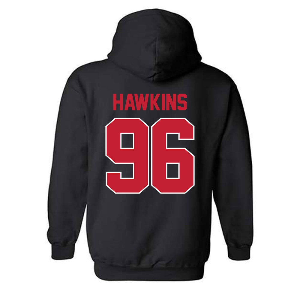 Ohio State - NCAA Football : Connor Hawkins - Classic Shersey Hooded Sweatshirt-1