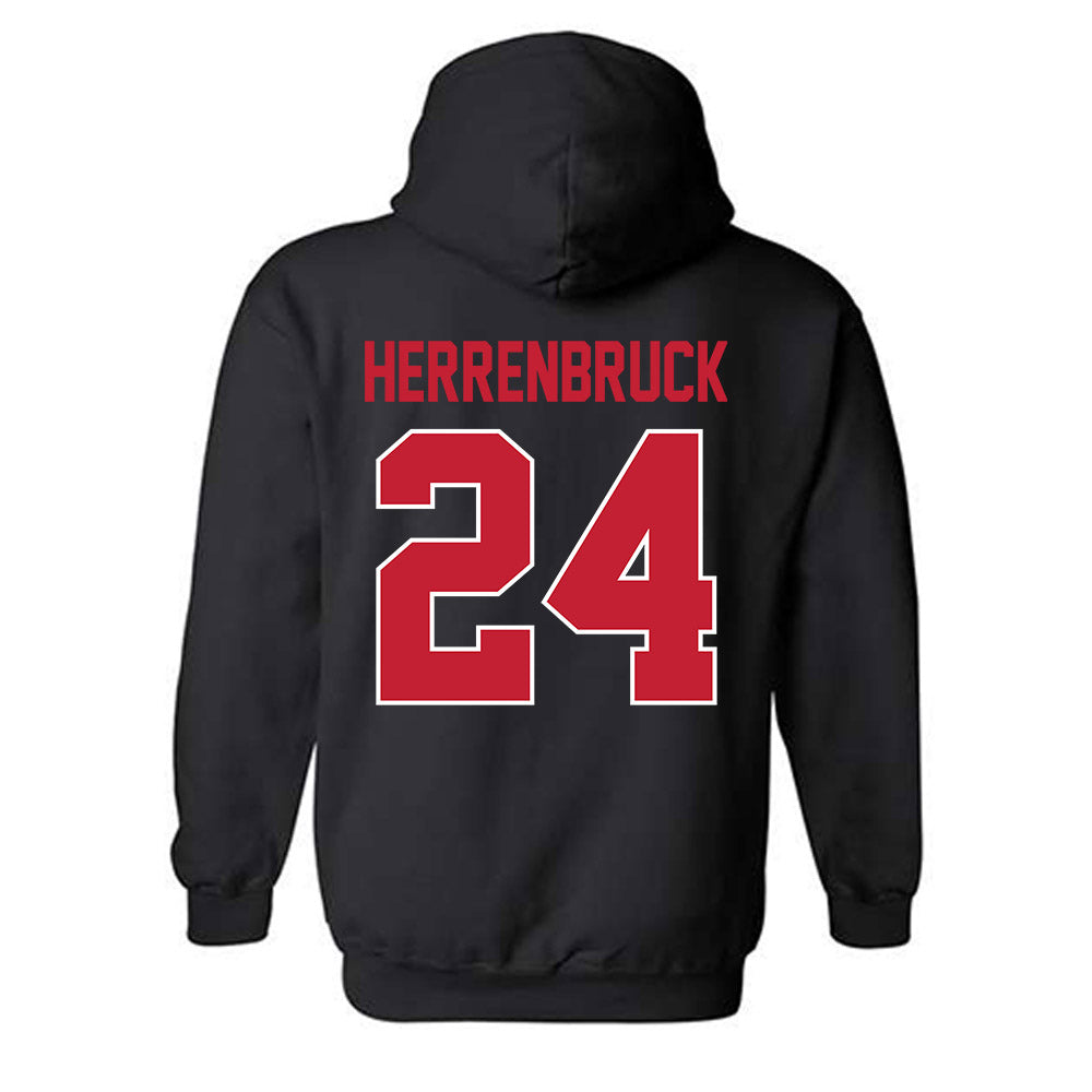 Ohio State - NCAA Baseball : Pierce Herrenbruck - Classic Shersey Hooded Sweatshirt-1