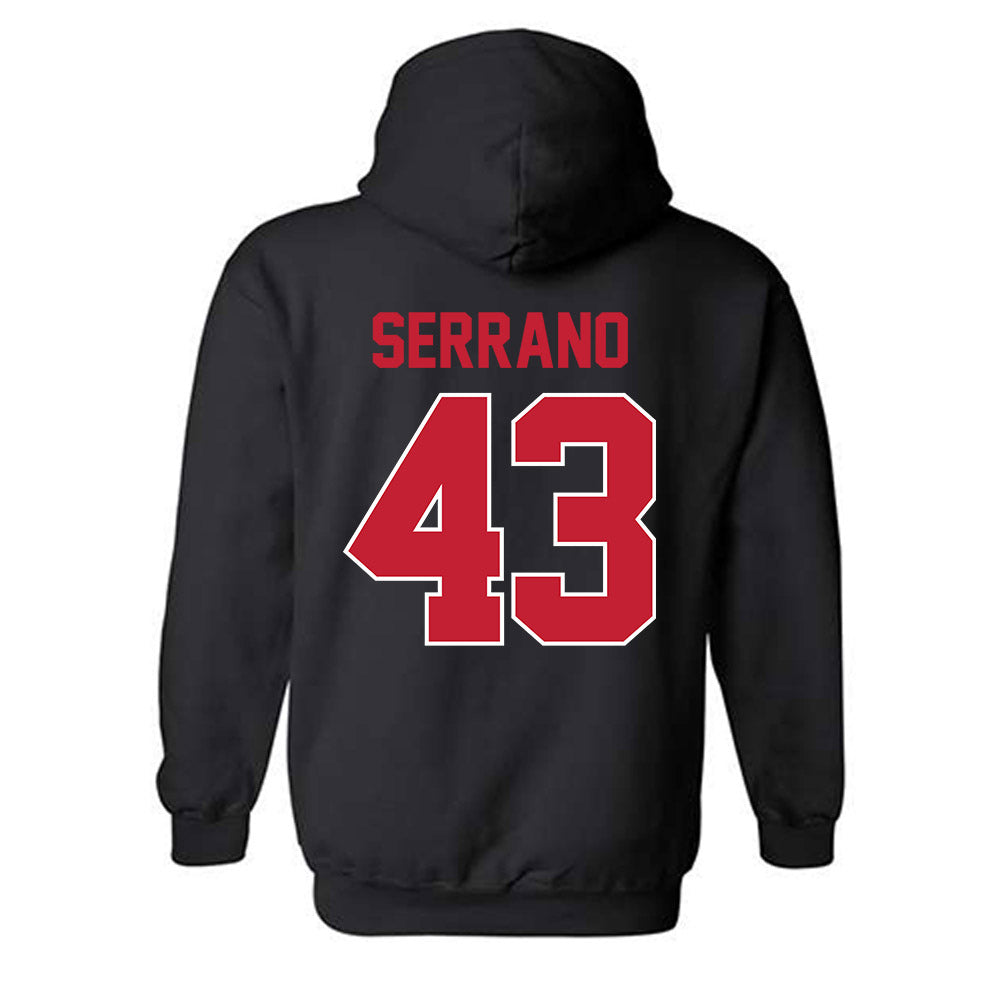 Ohio State - NCAA Baseball : Martin Serrano - Classic Shersey Hooded Sweatshirt-1