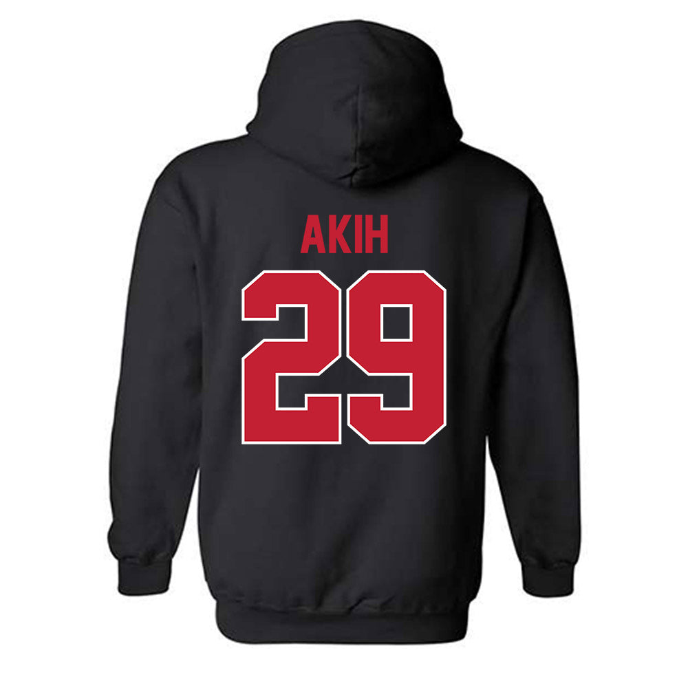 Ohio State - NCAA Football : Favour Akih - Classic Shersey Hooded Sweatshirt-1