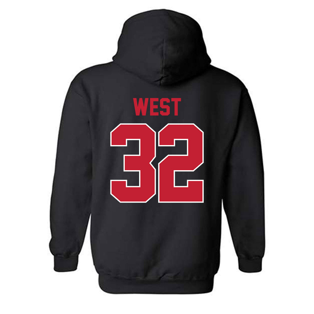 Ohio State - NCAA Football : Isaiah West - Classic Shersey Hooded Sweatshirt-1