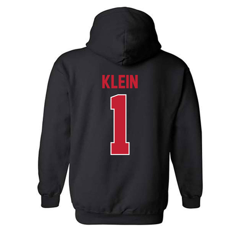 Ohio State - NCAA Women's Ice Hockey : Genny Klein - Classic Shersey Hooded Sweatshirt-1