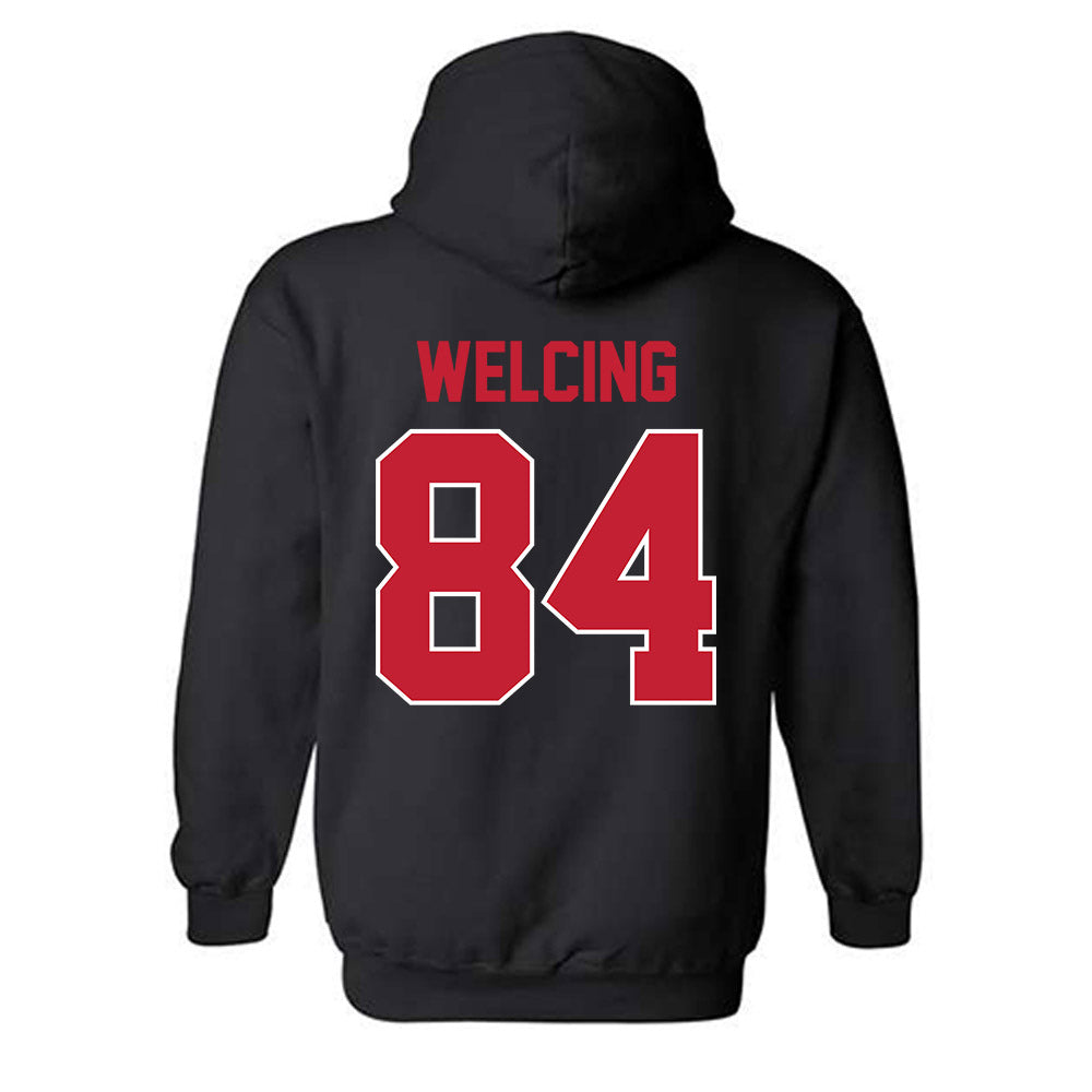 Ohio State - NCAA Football : Hunter Welcing - Classic Shersey Hooded Sweatshirt-1