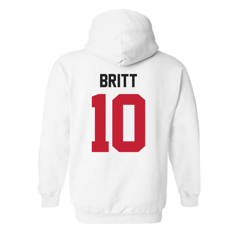 Ohio State - NCAA Women's Soccer : Elle Britt - Classic Shersey Hooded Sweatshirt-1