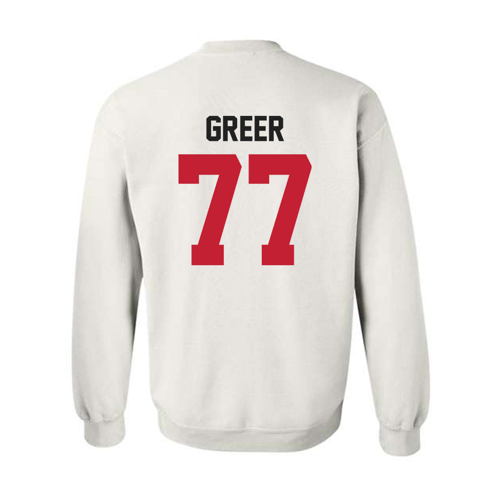 Ohio State - NCAA Football : Sam Greer - Classic Shersey Crewneck Sweatshirt-1