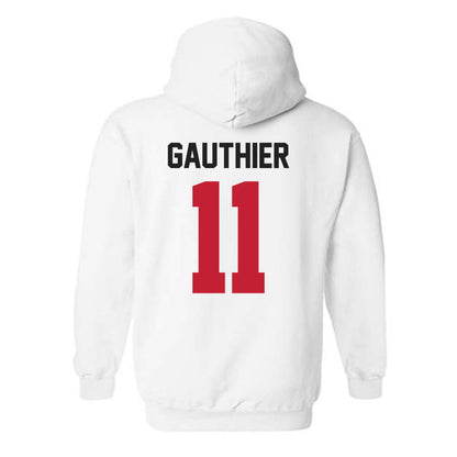 Ohio State - NCAA Women's Volleyball : Navea Gauthier - Classic Shersey Hooded Sweatshirt-1