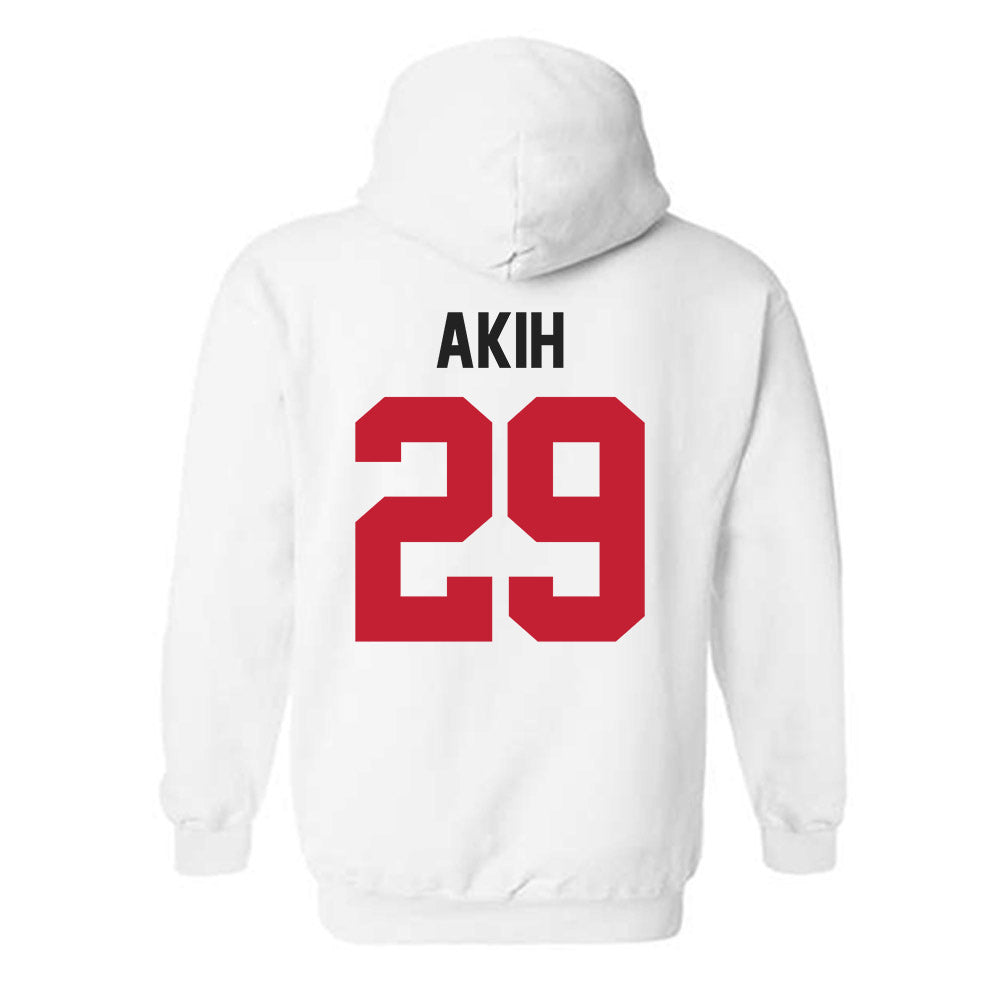 Ohio State - NCAA Football : Favour Akih - Classic Shersey Hooded Sweatshirt-1