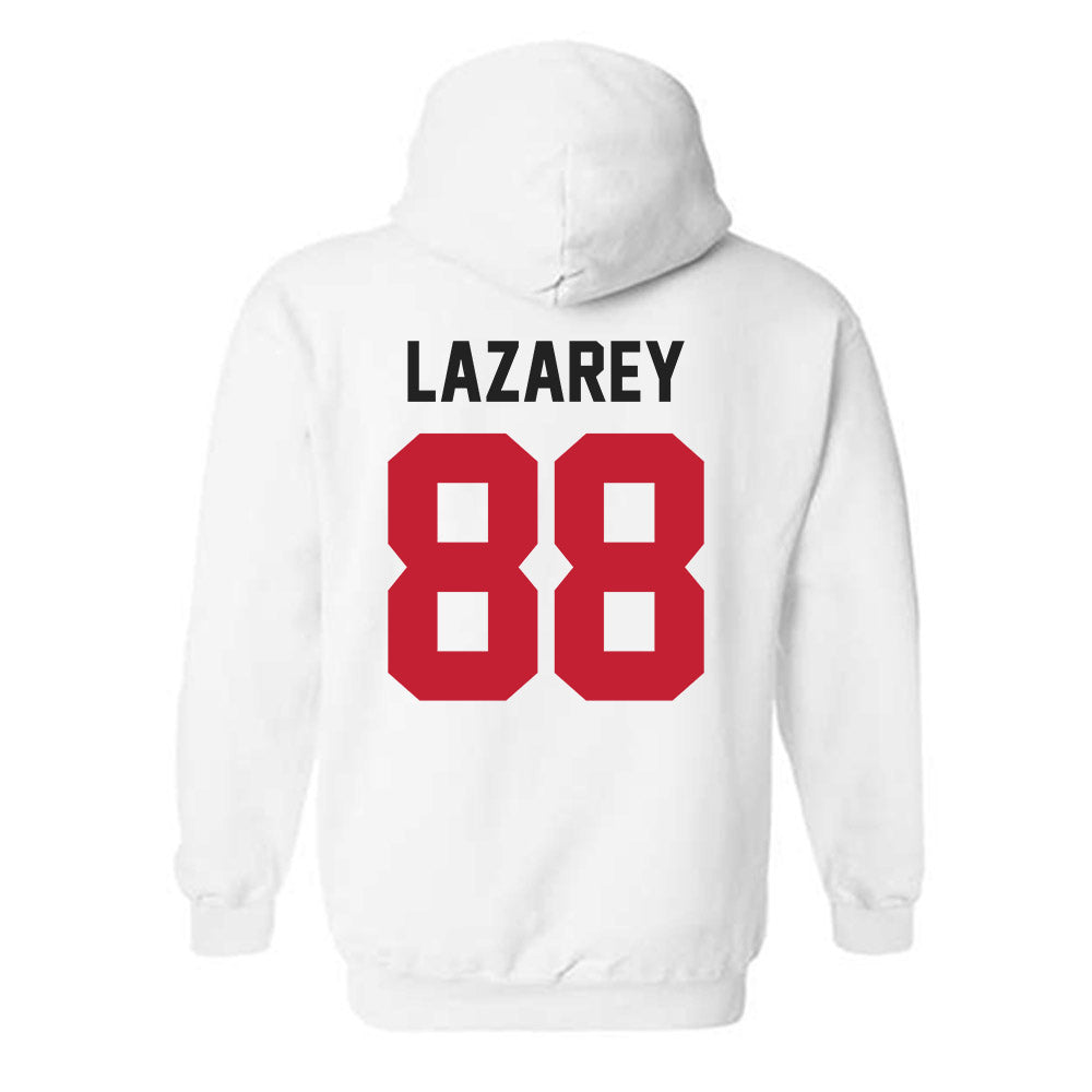 Ohio State - NCAA Men's Basketball : Vuk Lazarey - Classic Shersey Hooded Sweatshirt-1