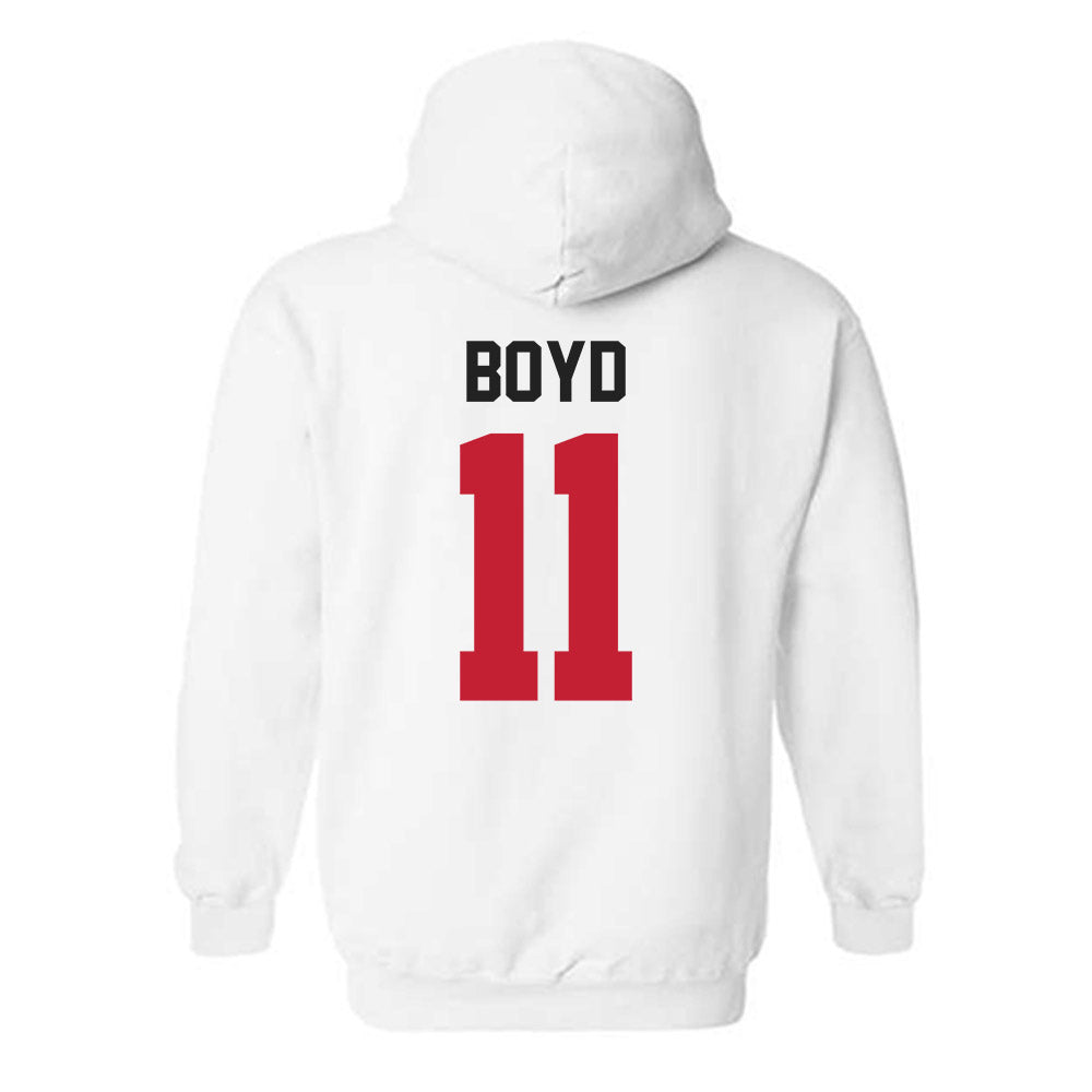 Ohio State - NCAA Football : Brock Boyd - Classic Shersey Hooded Sweatshirt-1