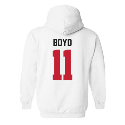 Ohio State - NCAA Football : Brock Boyd - Classic Shersey Hooded Sweatshirt-1