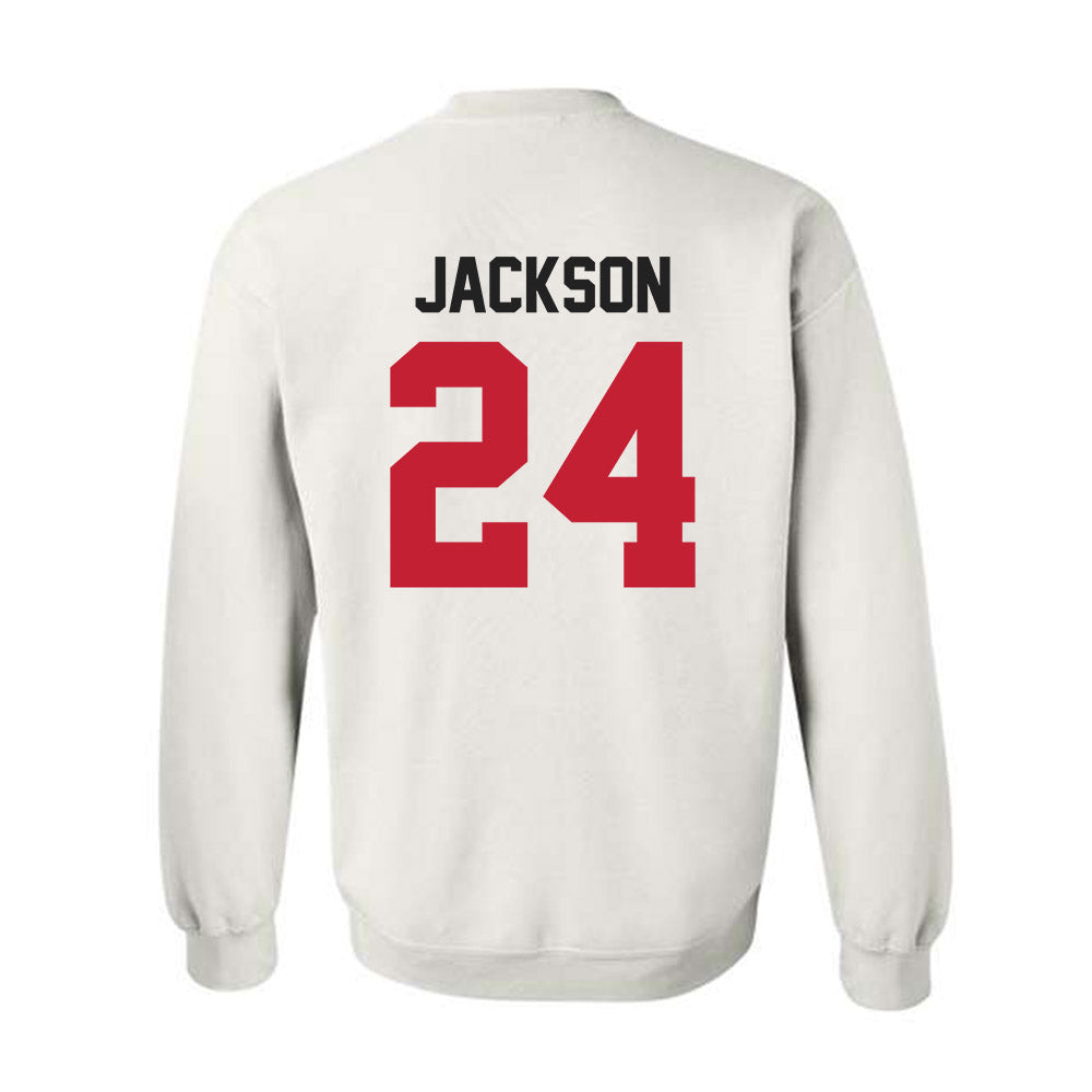 Ohio State - NCAA Football : Jakobi Jackson - Classic Shersey Crewneck Sweatshirt-1