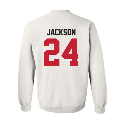 Ohio State - NCAA Football : Jakobi Jackson - Classic Shersey Crewneck Sweatshirt-1